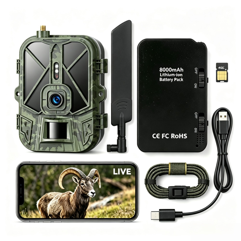 Hunting Outdoor Shows - Уличная 4G камера для съемки дикой
