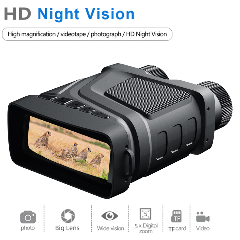 Trail Camera Infrared - Бинокль ночного видения 1080P HD с