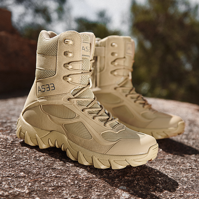 Hunting Outdoor Brand - Новые мужские брендовые кожаные ботинки высокого