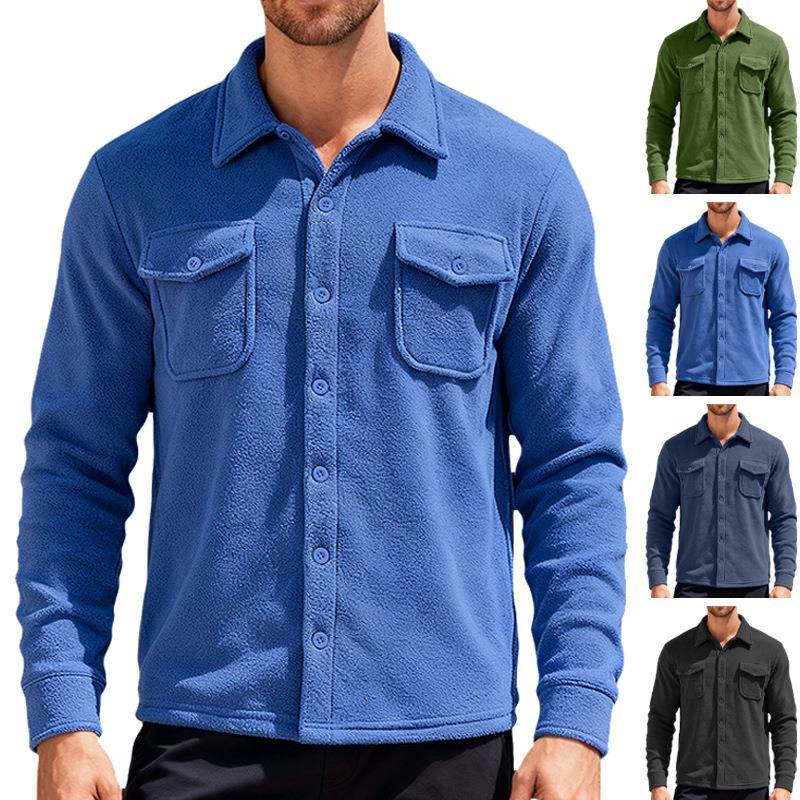Hunting Outdoor Brand - Мужская повседневная рабочая куртка с флисовой