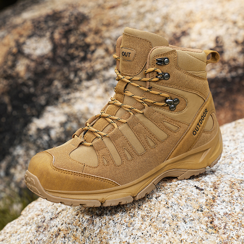 Hunting Outdoor Brand - Новые мужские брендовые кожаные ботинки высокого